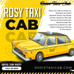 Ride in Style and Comfort with Rosie Taxi Cab – The Premier Ventura Taxi Service!