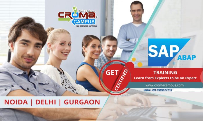 Learn SAP ABAP Online Training Provided by Croma Campus