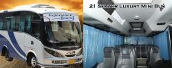 21 Seater Bus on Rent in Delhi