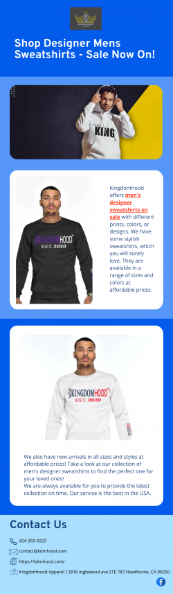 Shop Designer Mens Sweatshirts – Sale Now On!