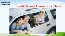 Toyota Innova Crysta Hire in Delhi