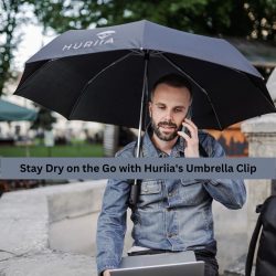Stay Dry on the Go with Huriia’s Umbrella Clip