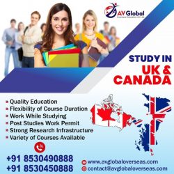 Study at top study abroad destinations like UK, Canada etc. in 2023