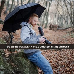 Take on the Trails with Huriia’s Ultralight Hiking Umbrella