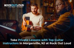 Take Private Lessons with Top Guitar Instructors in Morganville, NJ at Rock Out Loud