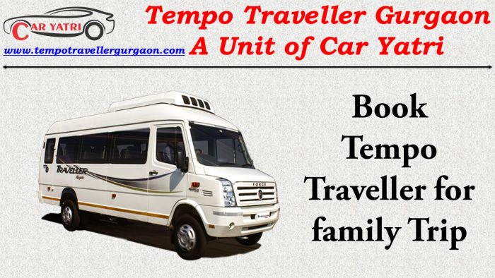 Tempo Traveller rental in Gurgaon