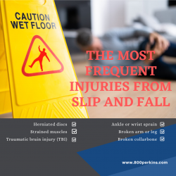 The Most Frequent Injuries From Slip And Fall