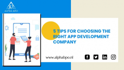5 Tips For Choosing The Right App Development Company – Alpha BPO