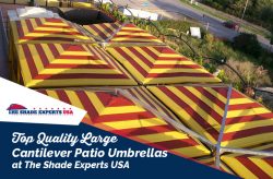 Top Quality Large Cantilever Patio Umbrellas at The Shade Experts USA