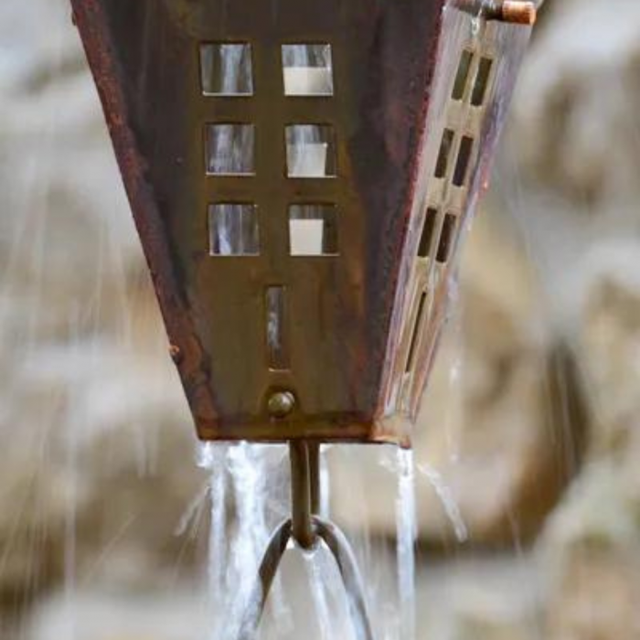 The Beautiful Sound of Rainfall: How to Install a Rain Chain