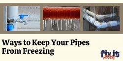 Ways to Keep Your Pipes From Freezing