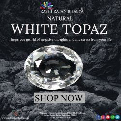 Buy White Topaz Stone Online at Best price