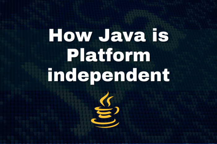 Why is Java Platform independent Language?
