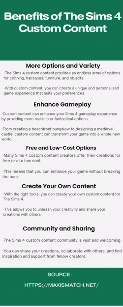 The Ultimate Guide to Custom Content for The Sims 4