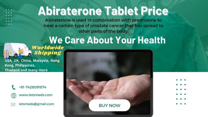 Buy Generic Abiraterone Tablet Price Online