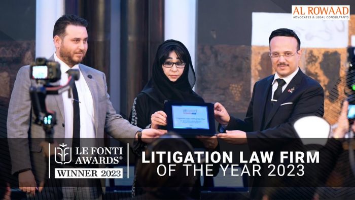 Al Rowaad Wins Litigation Law Firm of the Year 2023