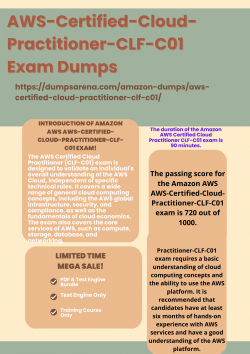 CLF-C01 EXAM DUMPS An Incredibly Easy Method That Works For All