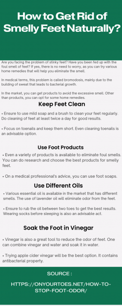4 Must-know Home Remedies for Stinky Feet
