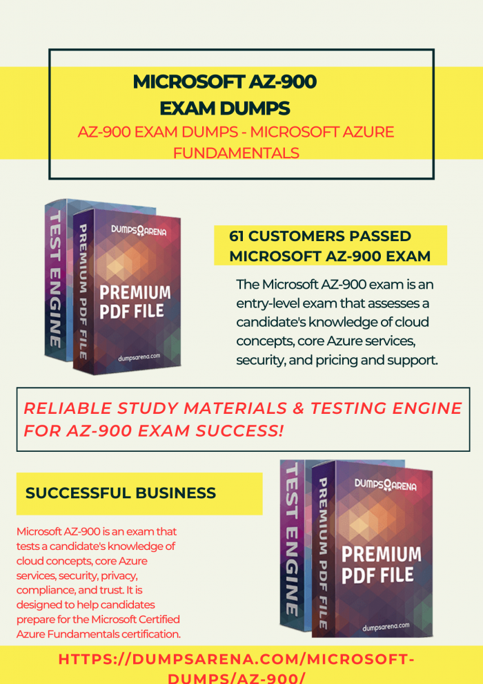 “Get Certified Easily with AZ-900 Exam Dumps”