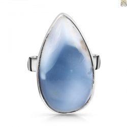Handmade Sterling Silver Blue Opal Ring