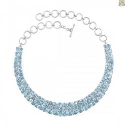 925 Sterling Blue Topaz Jewelry | Rananjay Exports
