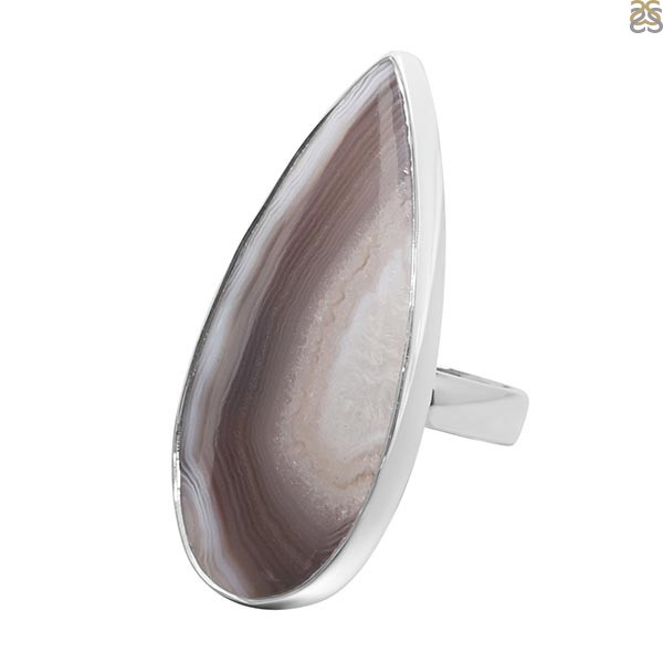 Botswana Agate Ring Is For A Prosperous Life