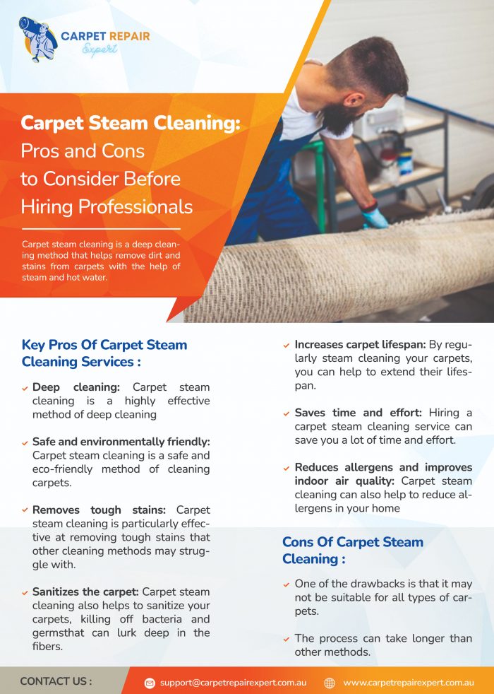 Best Carpet Steam Cleaning Services in Melbourne.