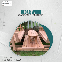Cedar Wood Garden Furniture