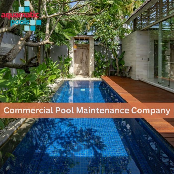 Commercial Pool Maintenance Company