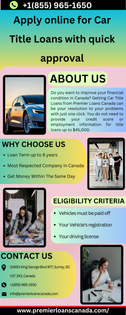 Apply online for Car Title Loans with quick approval
