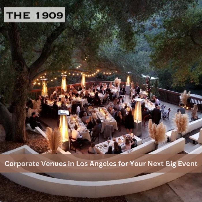 Corporate Venues in Los Angeles for Your Next Big Event