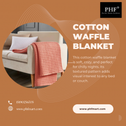 A Textured Touch: Add a Cotton Waffle Blanket to Your Home Decor