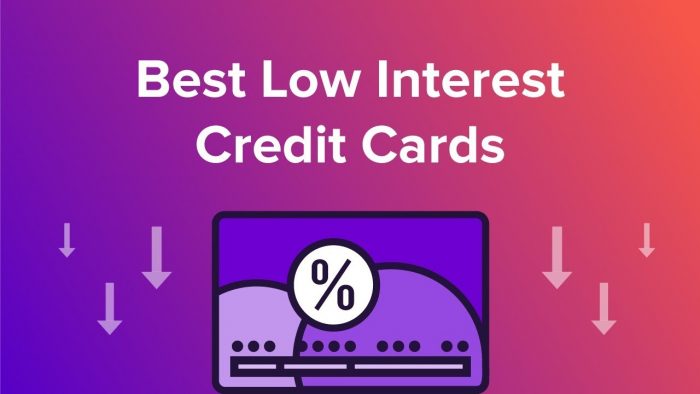 Credit Cards with Lowest Interest Rates
