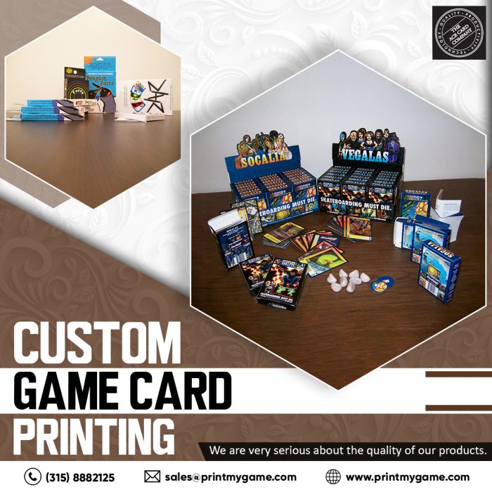 Custom Game Gard Printing