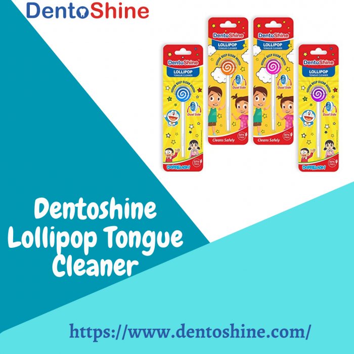 Dentoshine Lollipop Tongue Cleaner | Dento Shine