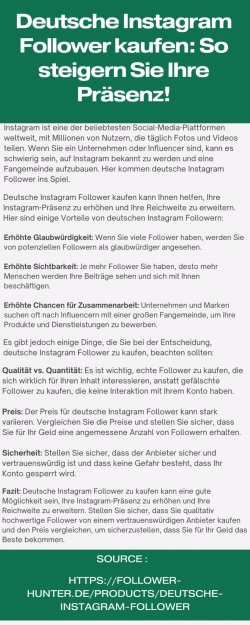 Reichweite steigern: Deutsche Instagram Follower kaufen