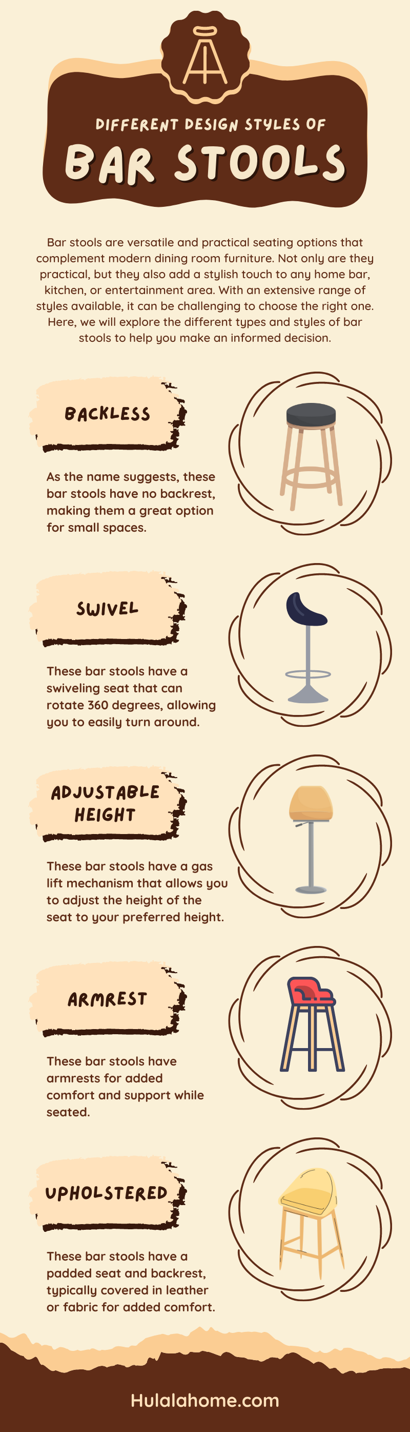 Different Design Styles of Bar Stools