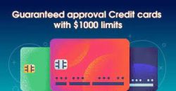 Guaranteed Approval Credit Cards with $1,000 Limits for Bad Credit