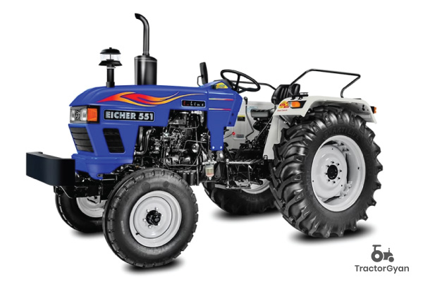 Latest Eicher 551 Tractor Advanced Features and Technology – TractorGyan