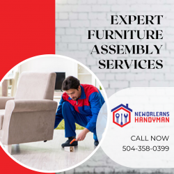 Expert Furniture Assembly Services – New Orleans Handyman