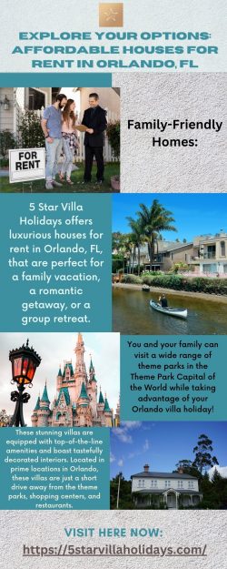 Buy the Best Spacious and Comfortable : Houses for Rent in Orlando, FL