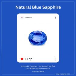 Buy Blue Sapphire (Bangkok) Gemstone in Delhi – Best Prices