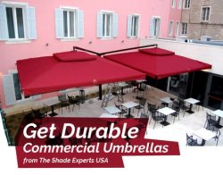 Get Durable Commercial Umbrellas from The Shade Experts USA