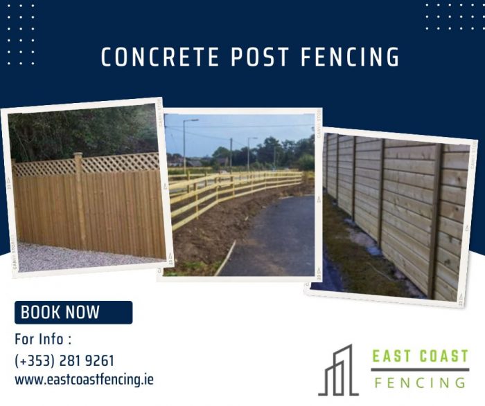 Get Durable & Long-Lasting Concrete Post Fencing
