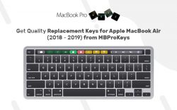 Get Quality Replacement Keys for Apple MacBook Air (2018 – 2019) from MBProKeys