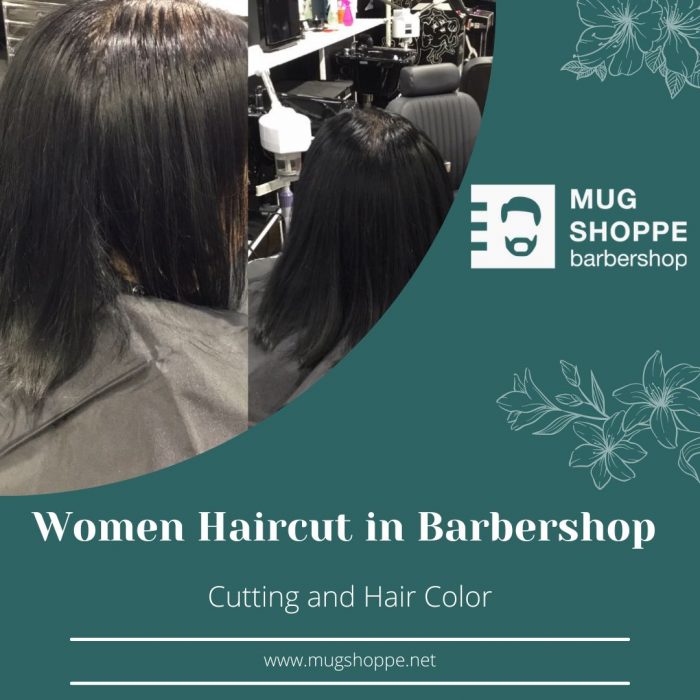 Get the Perfect Women Haircut in Barbershop