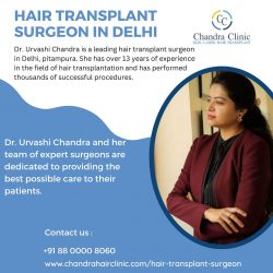 Highly Experienced and Skilled Hair Transplant Surgeon in Delhi – Chandra Clinic