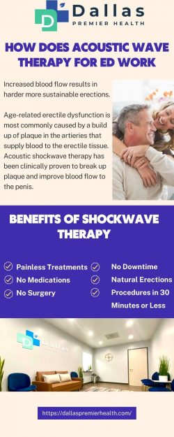 How Does Acoustic Wave Therapy for ED Treatment