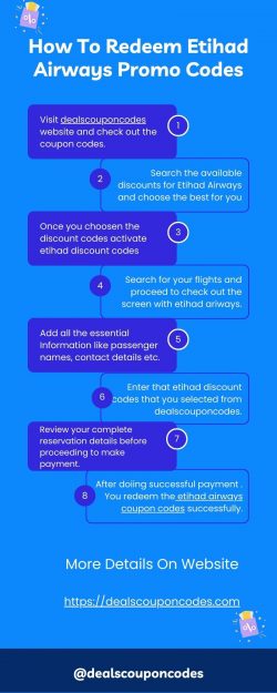 How To Redeem Etihad Airways Promo Codes?