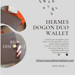 Stylish and Practical: The Hermes Dogon Duo Wallet
